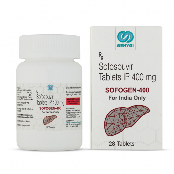 Sofogen-400 Софосбувир 400мг - Софосбувир 400мг 400мг, Genygi Life