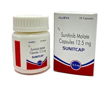 Sunitcap 12.5mg Capsules - сунитиниб (Sunitinib) 5mg, Allieva Pharma Private Limited