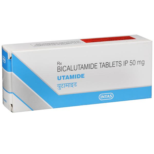 Utamide 50mg (Bicalutamide) - Бикалутамид (50 мг). 50mg, Cipla Ltd.