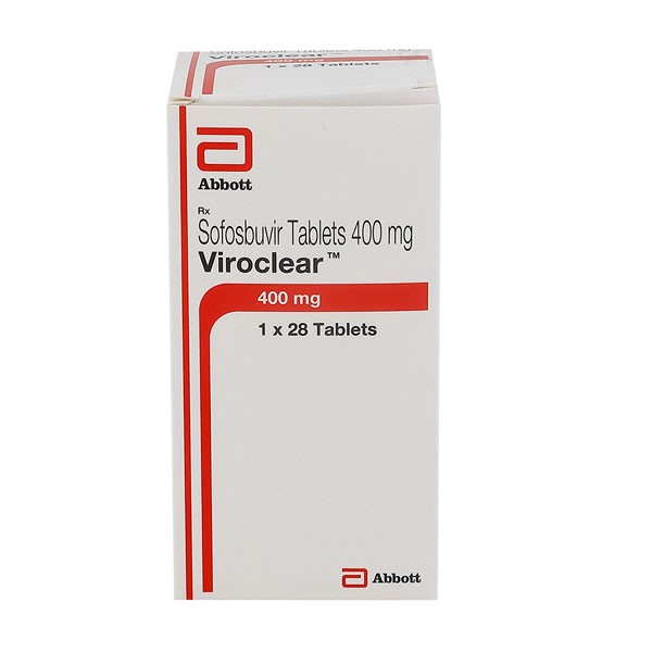 Viroclear Софосбувир 400мг - Софосбувир 400мг 400мг, Abbott India Ltd.